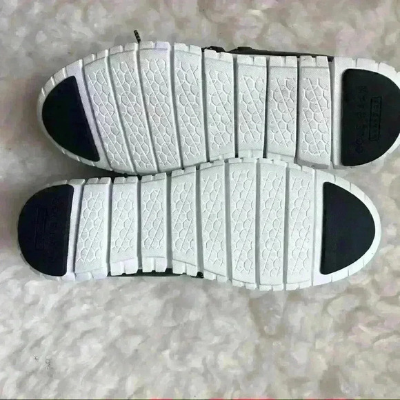 Cole Haan Zerogrand Quilted Black Lace Up Oxford Sneakers - Picture 4 of 8